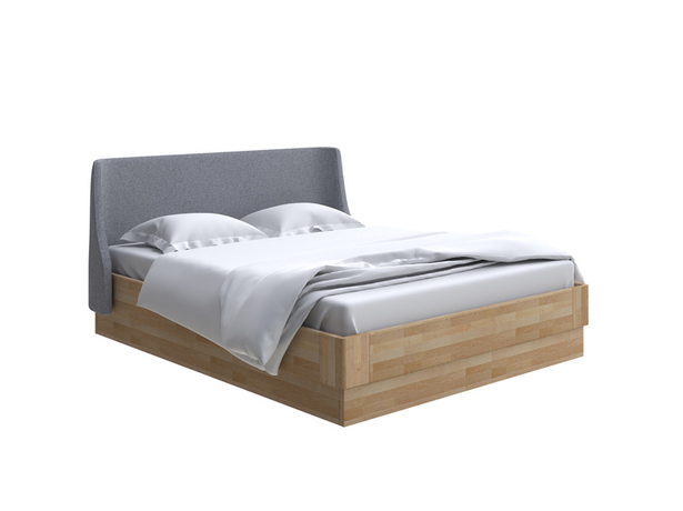 Кровать Lagom Side Wood с подъемным механизмом