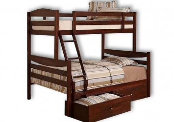 Двухъярусная кровать трансформер Велес Универсум-1 с ящиками