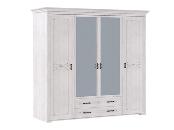 Шкаф 4-х дверный Афродита 02