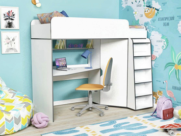 Кровать-чердак "Юниор 7" Ярофф Москва