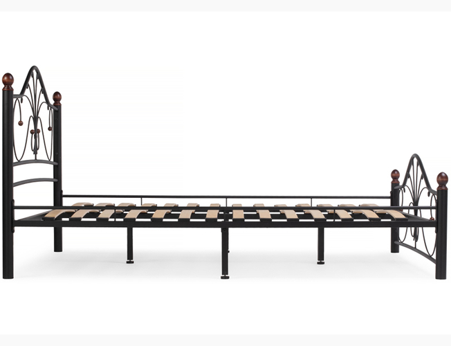 Двуспальная кровать Мэри 2 черная