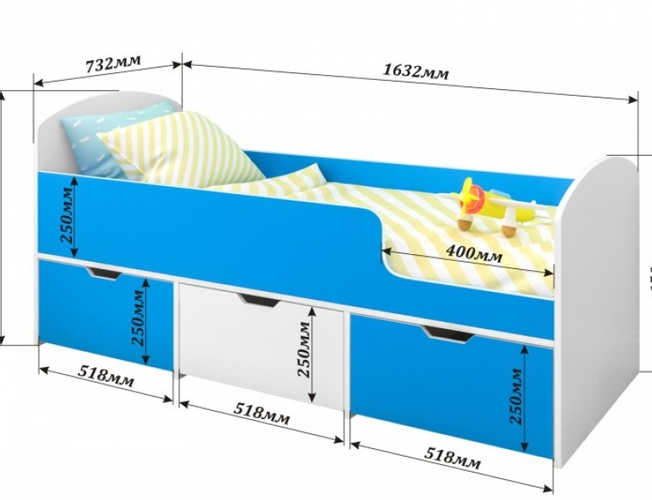 Кровать Ярофф Москва