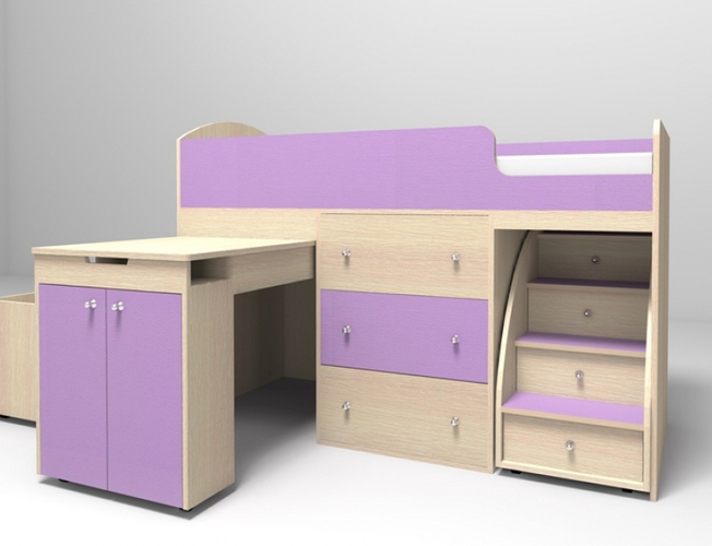 Кровать-чердак Ярофф Москва