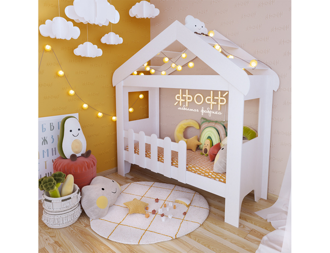 Кровать Домик Ярофф Москва