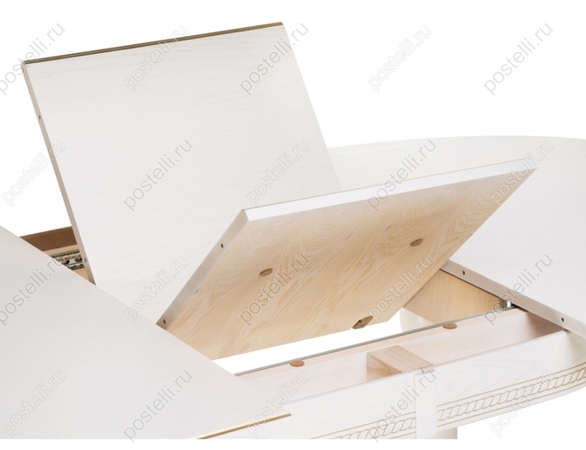 Стол Авилла молочный/золото (Арт 483902)