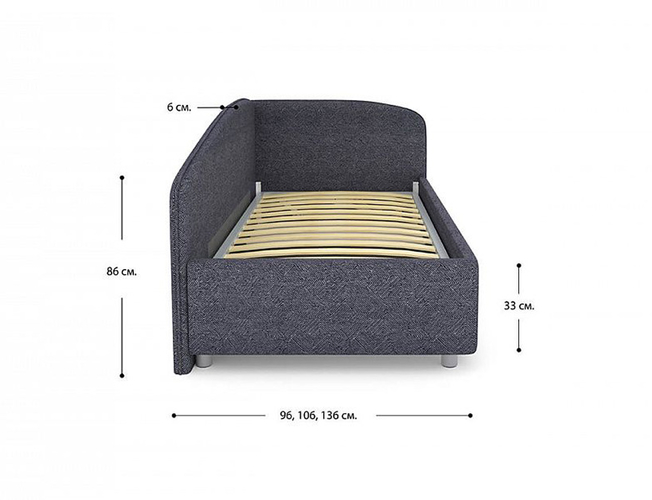 Кровать Paola с подъемным механизмом