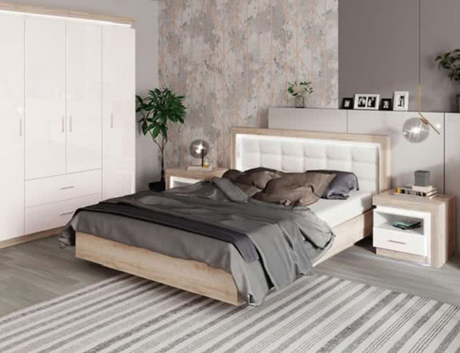 Кровать Ижмебель Люмен с подъемным механизмом