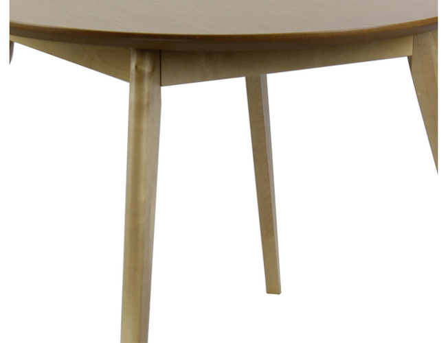 Стол круглый Олсон мини 90 (натуральный)