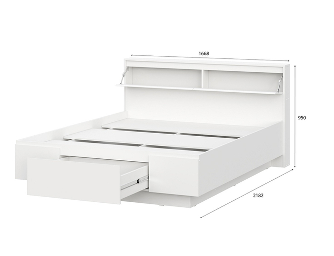 Двухспальная кровать Герда