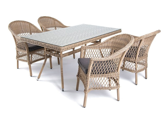 Стул-кресло из ротанга 4SIS Сицилия (Арт.YH-C1620W)