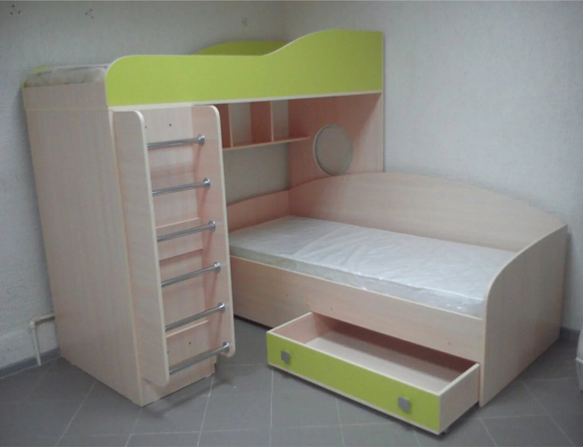 Кровать-чердак, фото от клиентов