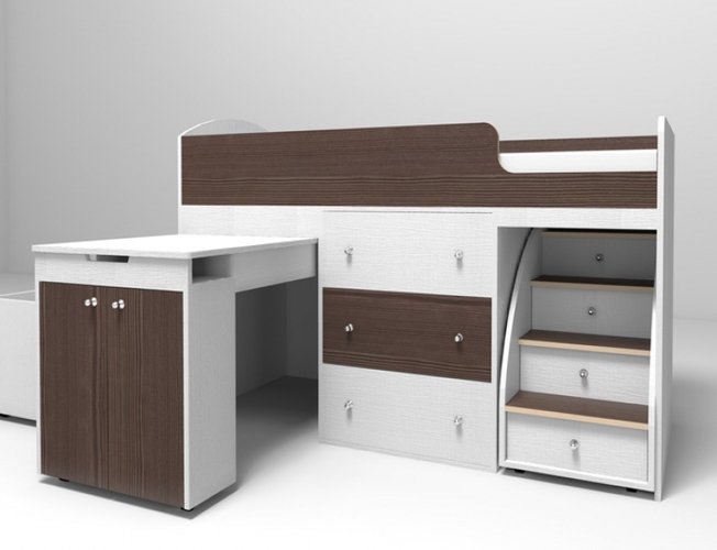 Кровать-чердак Ярофф Москва