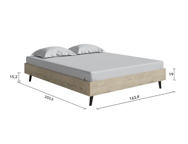 Кровать без изголовья Skandy Base